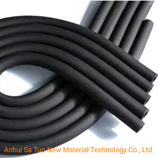 EPDM & NBR/PVC Heat-Resistance Rubber Foam Pipe Insulation Tube for Air Conditioning System Refrigeration Units and Equipment
