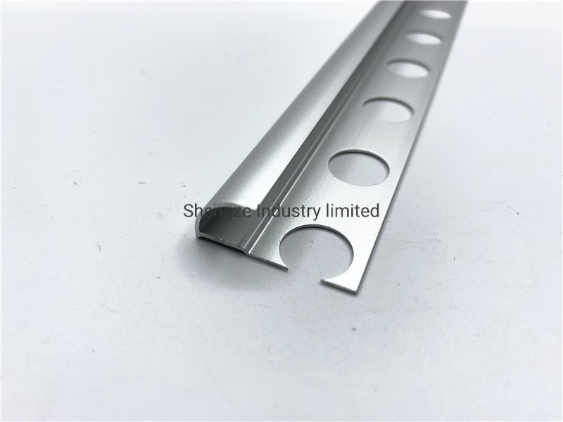 Wholesale Aluminum Ceramic Tile Floor Edging Corner Trim Round Wall Strip