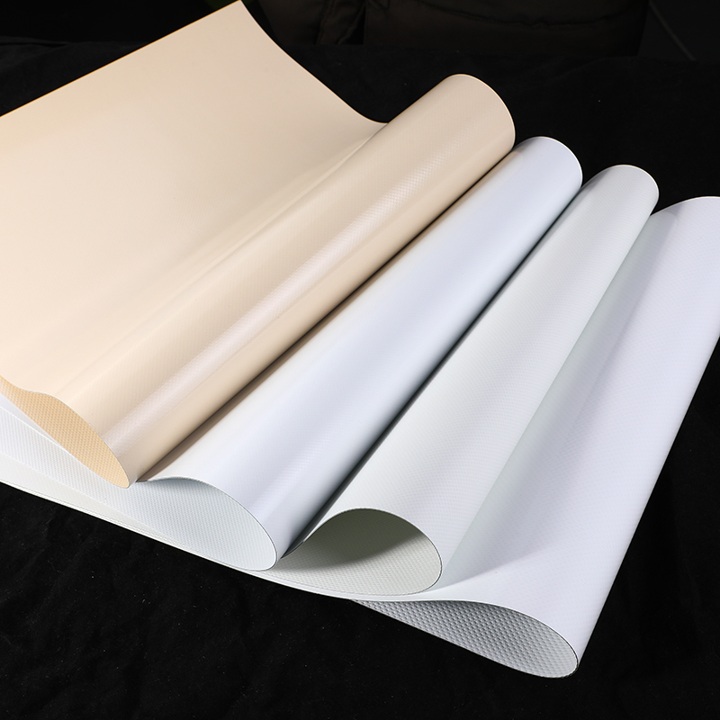 Blockout Waterproof PVC Coated Tarpaulin 750g for Outdoor Tent