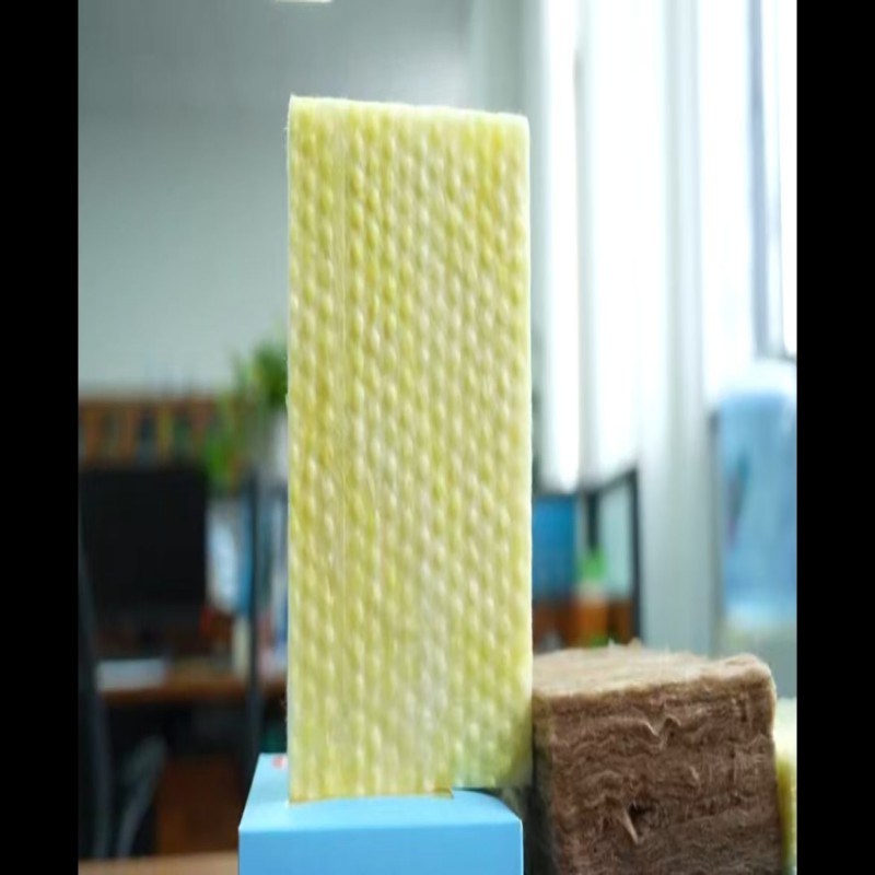 New Fire-Rated Soundproof Insulation Glass Wool Board for Long-Distance Heat Networks