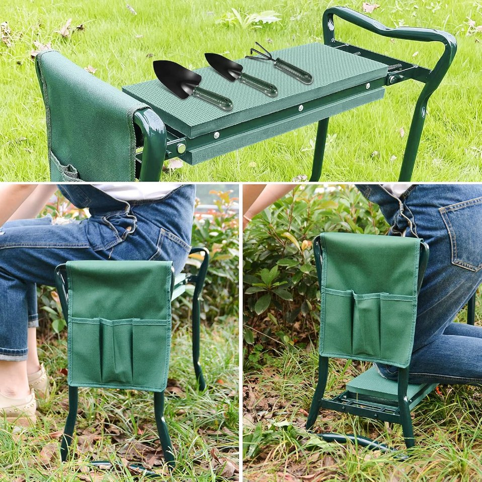 Cheap Price OEM Portable Garden Stool Garden Kneeling Mats with EVA Foam Cushion