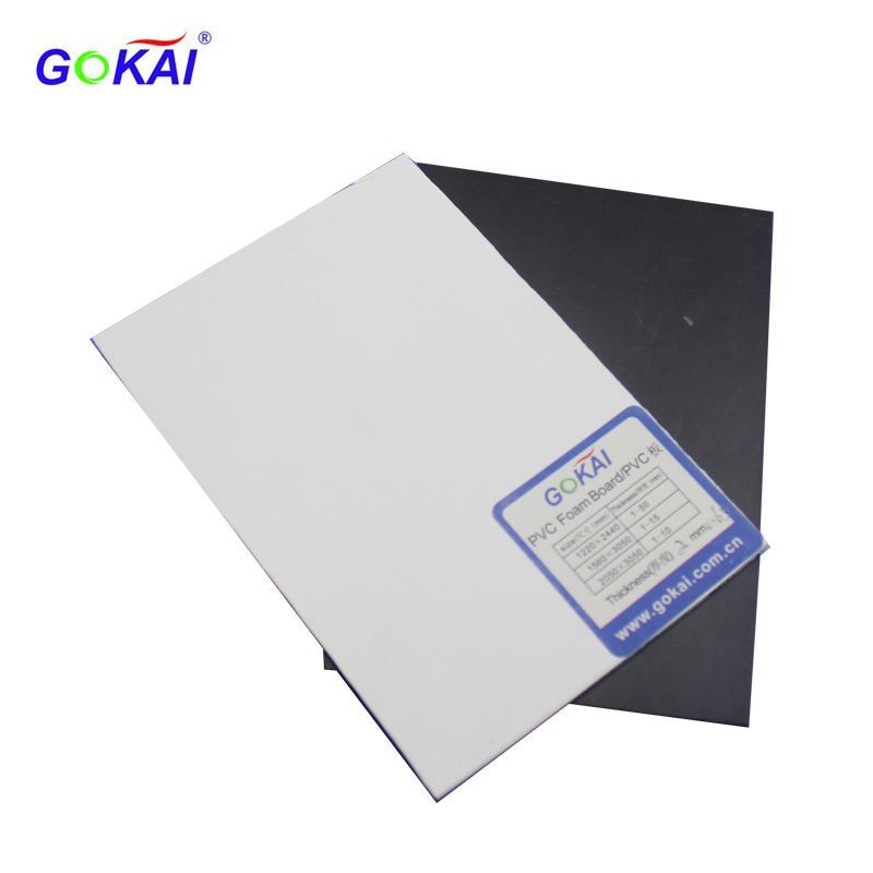 Black/White Plastic PVC Foam Sheet for Printing/Decoration/Advertising PVC Celuka Board