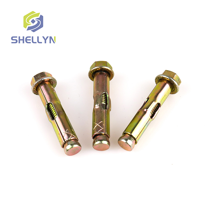 Анкерный болт с фланцевой гайкой для бетона