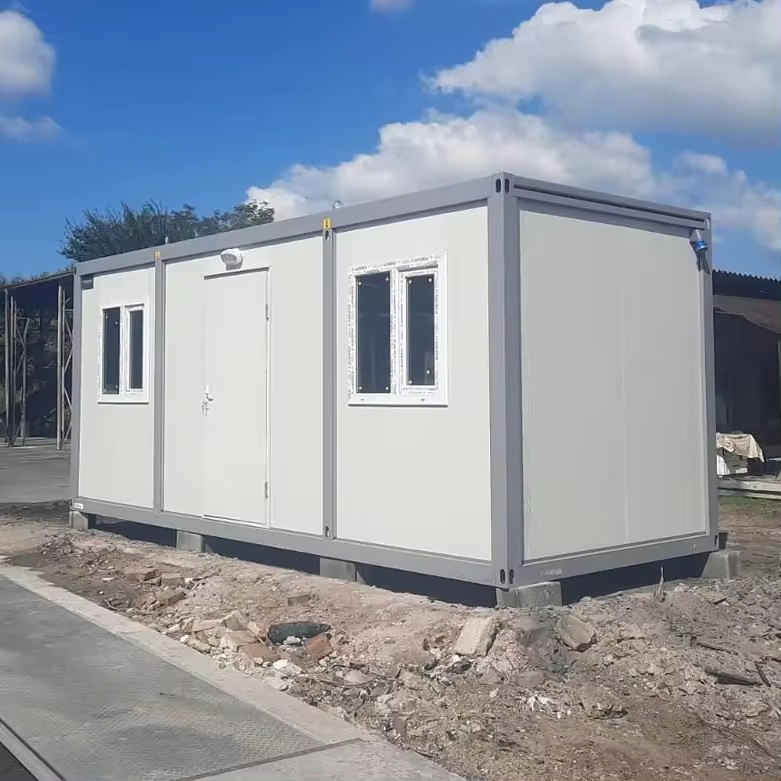 Prefabricated Foldable Container House for Office Coffee Shed Garage in Africa