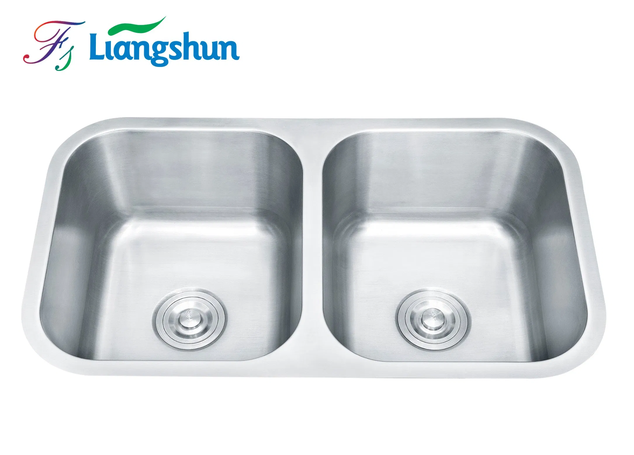 Premium Polished Double Bowl Stainless Steel Kitchen Sink