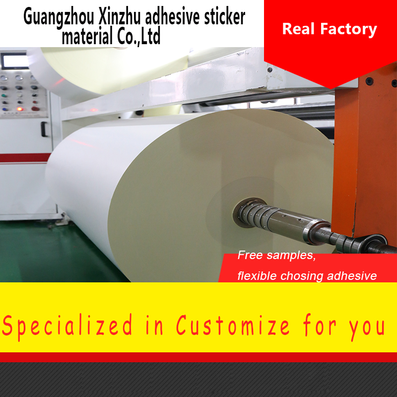 Customized Direct Thermal Shipping Label Supermarket Price Sticker Paper Raw Material