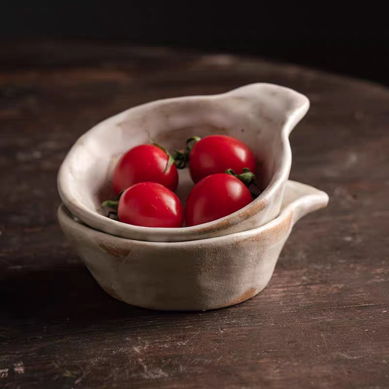 Charming Artisan Ceramic Mini DIP Dish Set for Sauces
