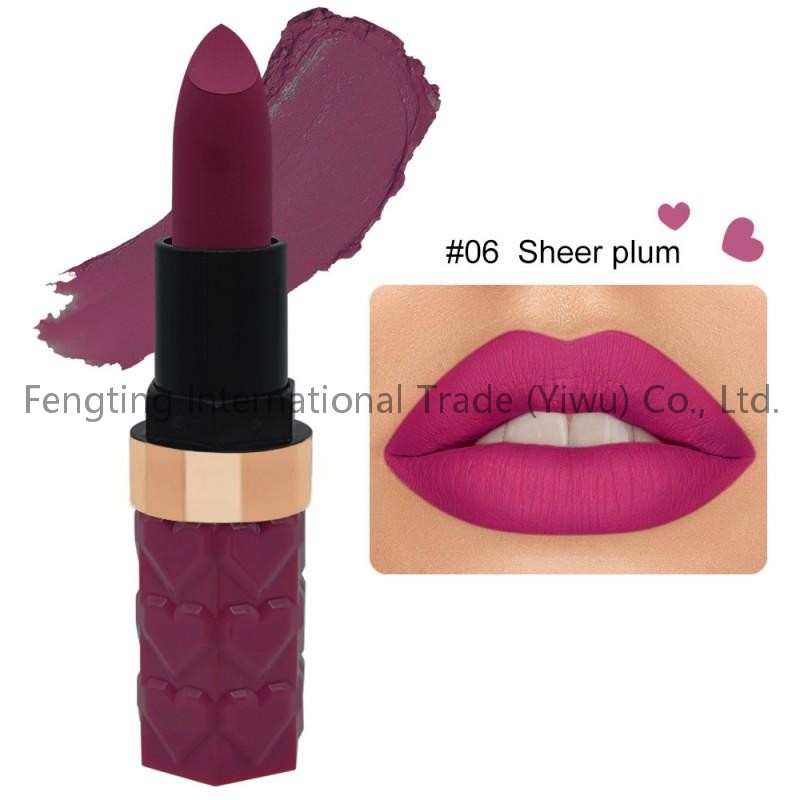 Customized ODM Services Available Hot Selling Fashionable Matte Lip Makeup Non Stick Cup Waterproof Durable Easy to Color Lipsticks