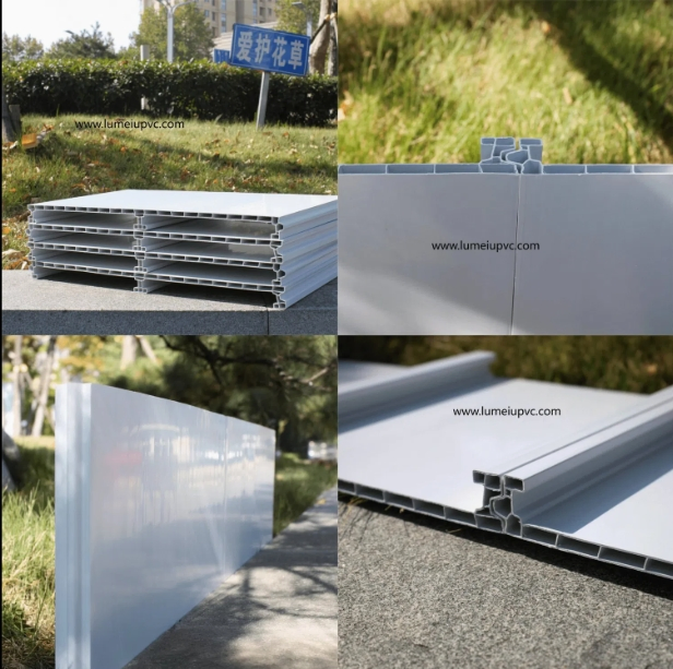 Eco-Friendly PVC Safety Fence Panel
