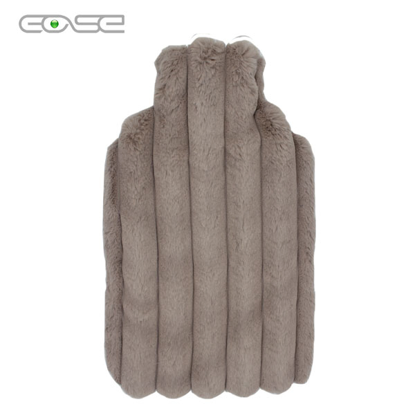 Ultra-Soft Faux Fur Hot Water Bottle for Cozy Comfort