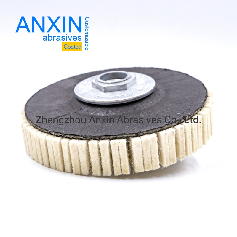 4.5"*7/8" Vertical Felt Polishing Flap Disc