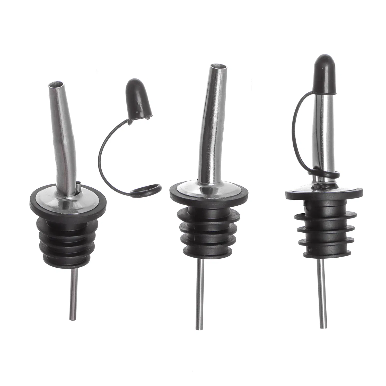 Custom Stainless Steel Olive Oil Liquor Wine Aerator Speed Bottle Pourer