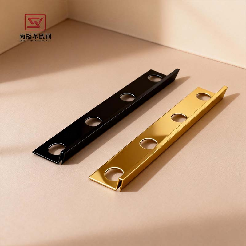 3*12 High-End Custom Ultra-Thin Hotel Suitable Stainless Steel Trimming Strip Trim