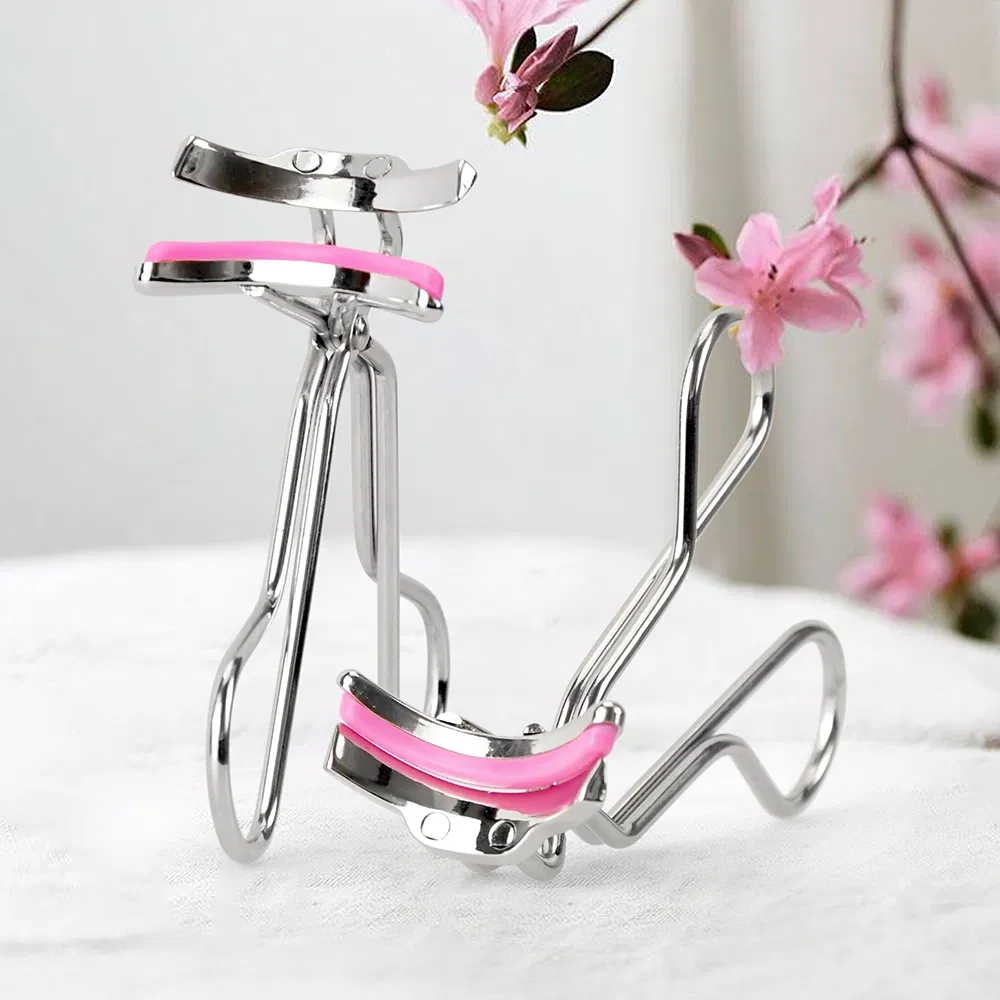 New Design Wholesale Professional Carbon Stainless Steel Makeup Wide-Angle Sun Flower Eyelash Curler