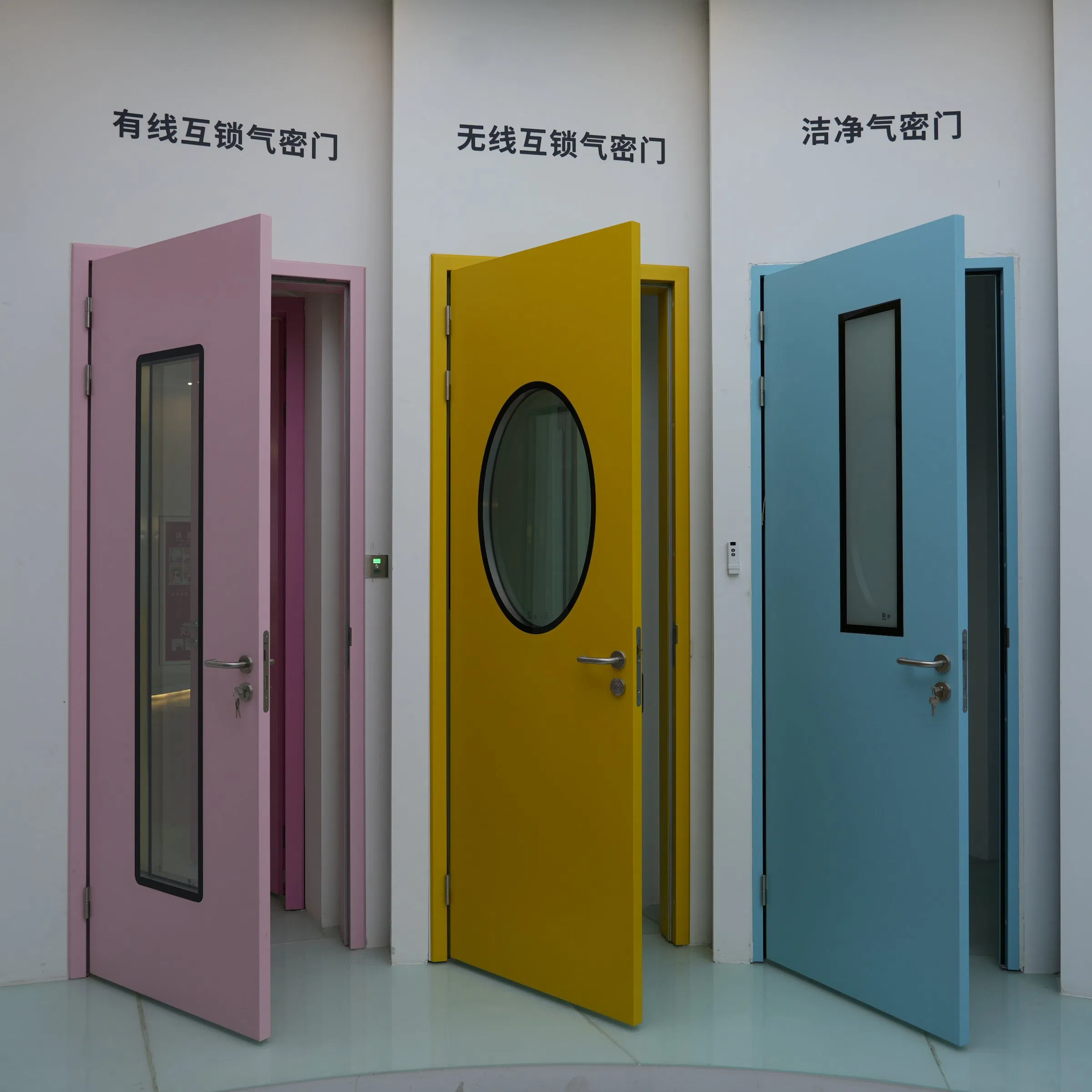 Customized Size Color Hospital-Grade Air-Tight Operation 2mm Lead Sheet Pure Lead Door Automatic Medical Door