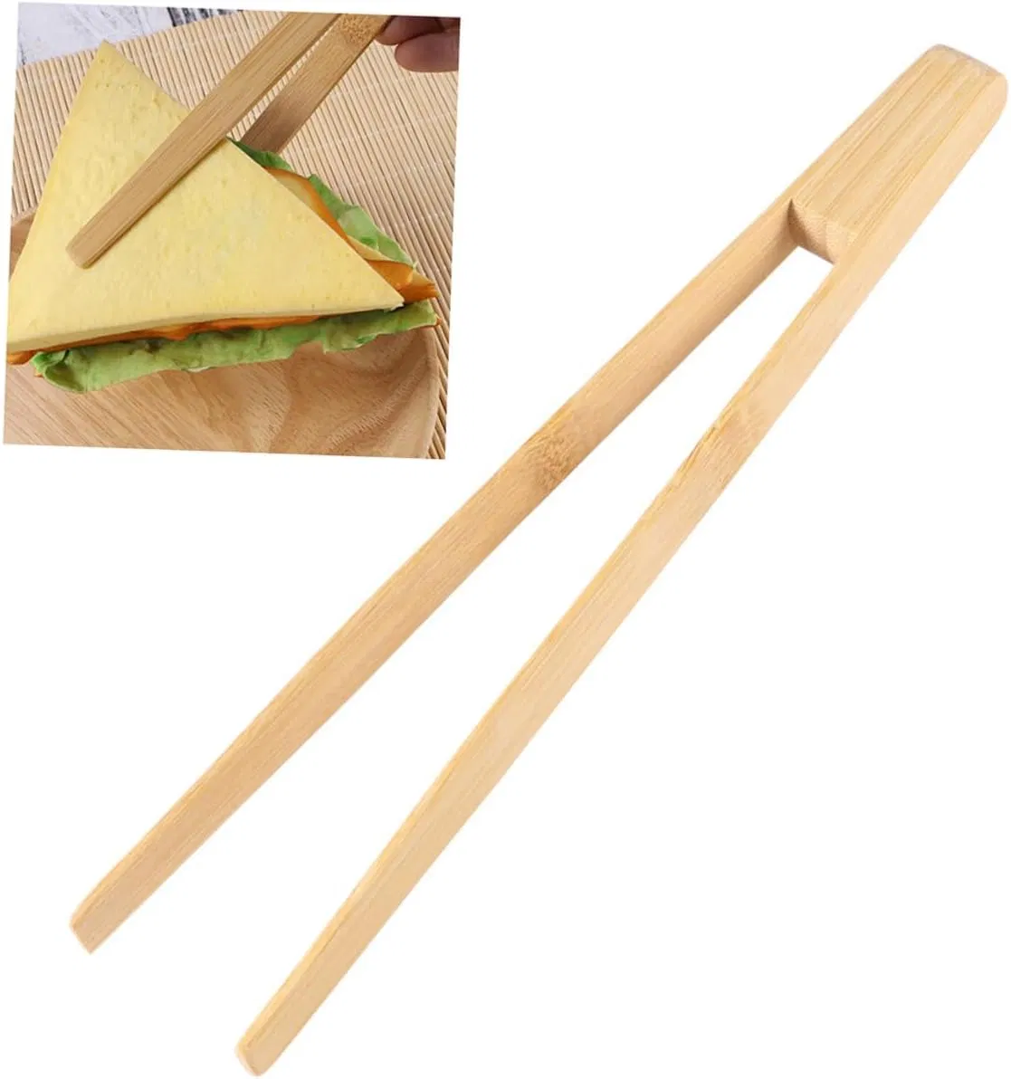 Lightweight Ergonomic Grip Food Clip