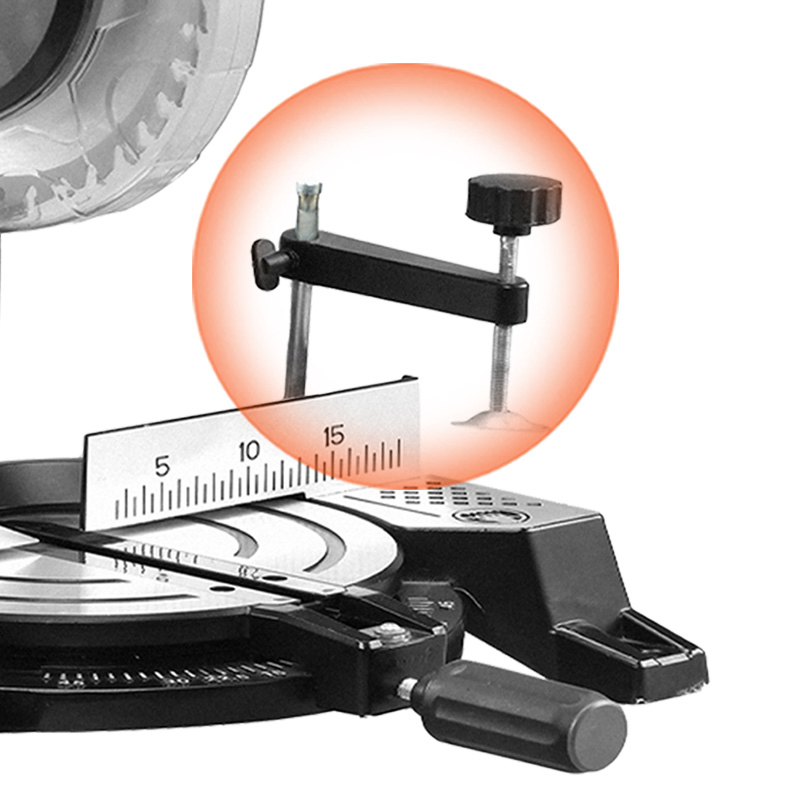 Electric Portable Compound Sliding Miter Saw Aluminum Metal Wood Cutting Machine Woodworking Electric-Saw