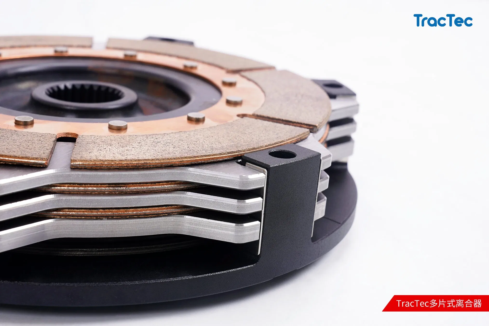 Многодисковое сцепление для лебедки и автоспорта