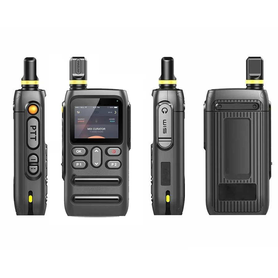 Zello Jx-700 Realptt Long Range Radio 5000mha Version GPS Handheld Walkie Talkie