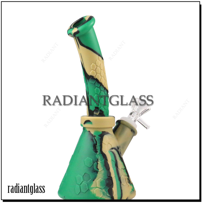 Multi-Color Water Pipe Smoking Hookah Manufacturer Silicone Pipe Beaker Wholesale Price Water Pipe Silicone Pipe