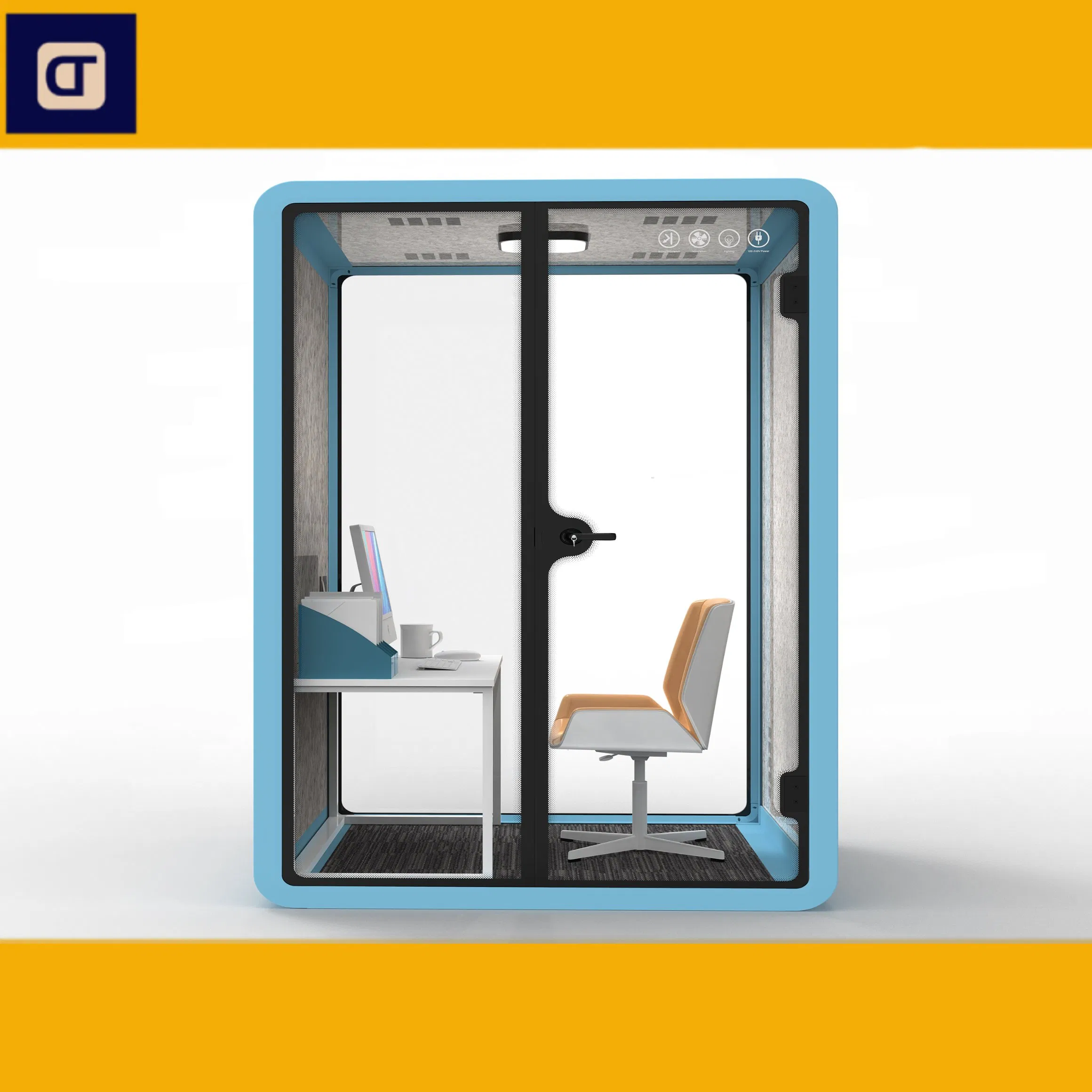 Prefabricated Meetting Room Office Pod Sound Proof