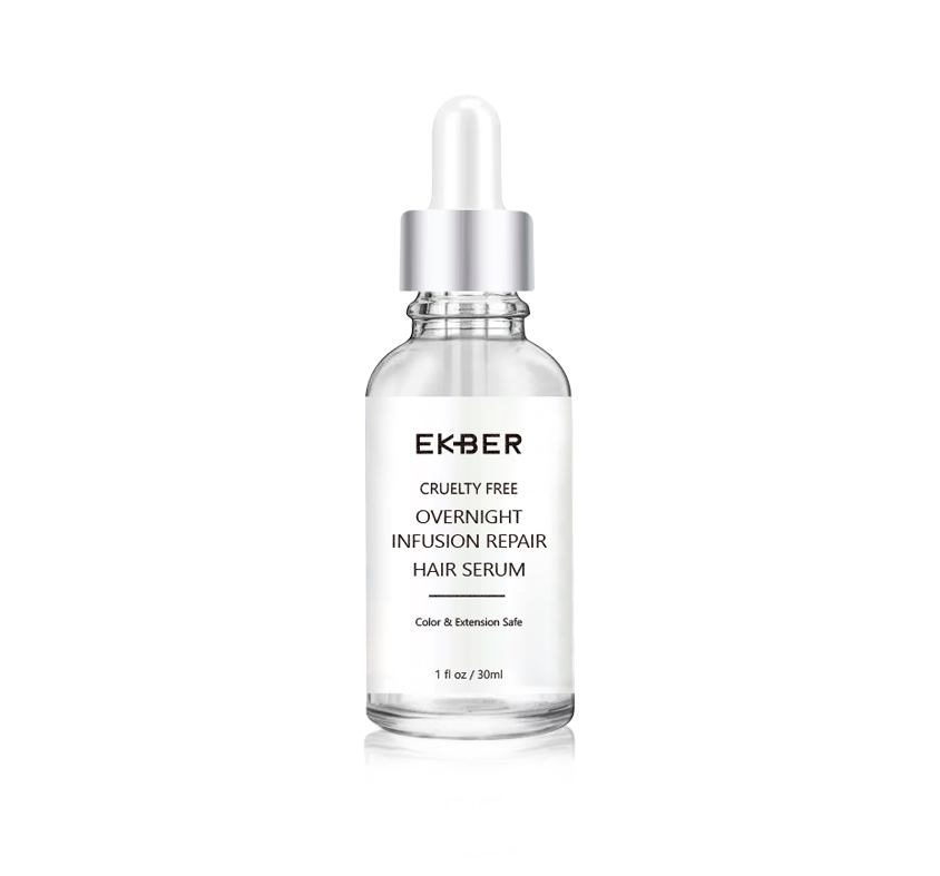 Private Label Best Factory Overnight Repairing Hair Thicker Growth Oil Serum 30ml