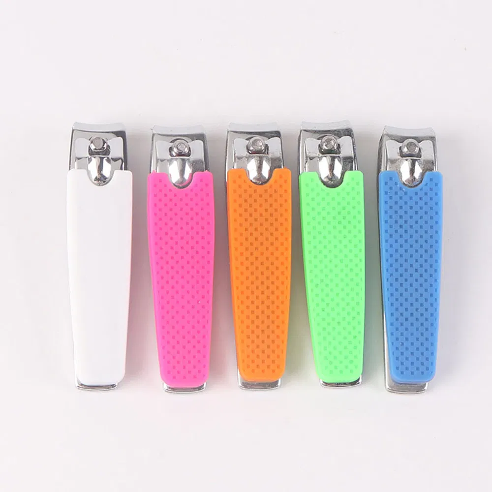 Colorful Silicone Baby Nail Clipper Manicure and Pedicure Cutter Tools Nails Art Nippers Finger Trimmer