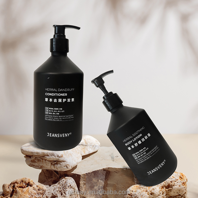Hotel Amenities Shampoo Body Lotion Adults Custom Logo Travel Home Shower Gel Set