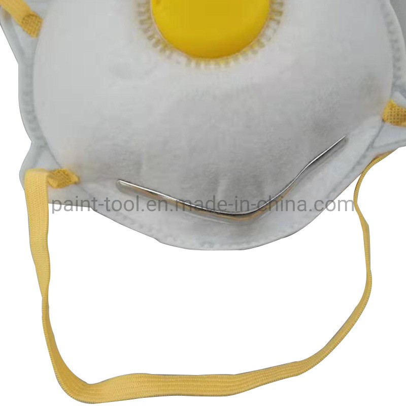 White Color Valve Disposable Protective Face Mask