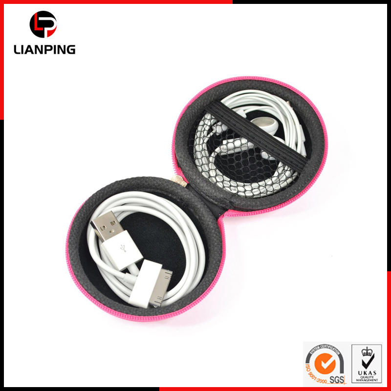 Чехол для наушников EVA, ударопрочный, на молнии