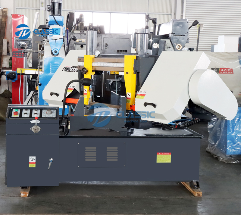 Ленточная пила по металлу поворотная угловая GHZ-4235