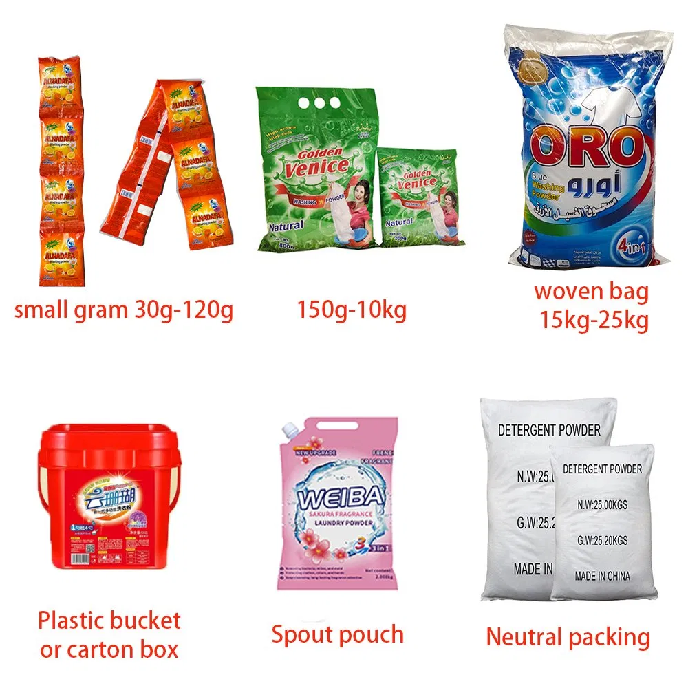 Custom Your Own Brand Laundry Detergent Powder Detergent Washing Powder Factory Direct OEM/ODM Various Sizes Wholesale Cheap Price
