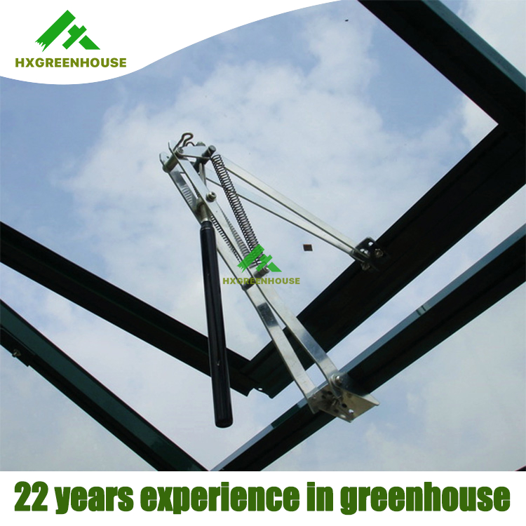 Eco-Friendly Steel Bracket Stable Auto Greenhouse Roof Window Opener