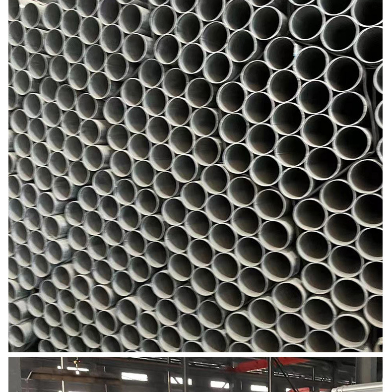 High Durability Zinc Coated Tubes Excellent Corrosion Resistance Stable Performance Long Service Life Construction Industrial Engineering Galvanized Steel Pipe