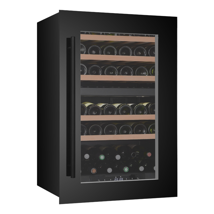 Climate Adjustable Wine Bottles Two Section Built-in Wine Cellar