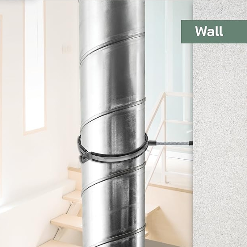 Heavy-Duty Pipe Bracket Clamp with Combi Nut for Secure Fastening