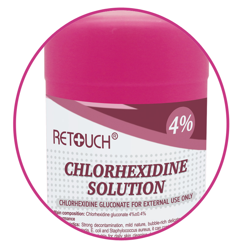 700ml 4% Chlorhexidine Solution Surgical Scrub Hand Antiseptic with Hosptail Hand Sanitizer