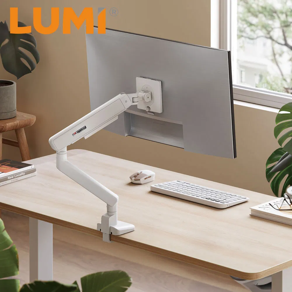 17"-40" 11kg Monitor Arm Aluminum Spring Assisted Mechanical Spring Computer VESA Mount Single Monitor Stand Bracket