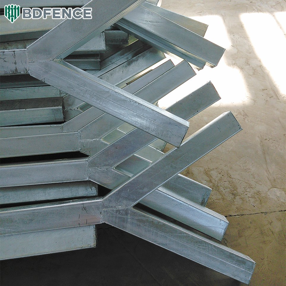 High Security Galvanized 358 Anti-Climb Fence for Prisons