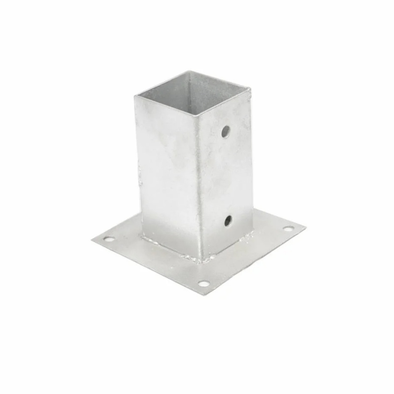 Galvanized Fence Post Anchors Support