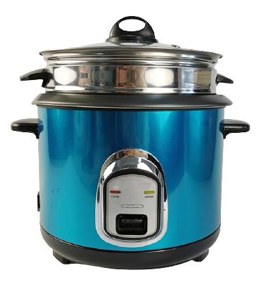 Kitchen Appliances Bangladesh Nepal Classic 1.8L 2.8L Steel Rice Cooker with Non-Stick Inner Pot Ss Electric Rice Cooker