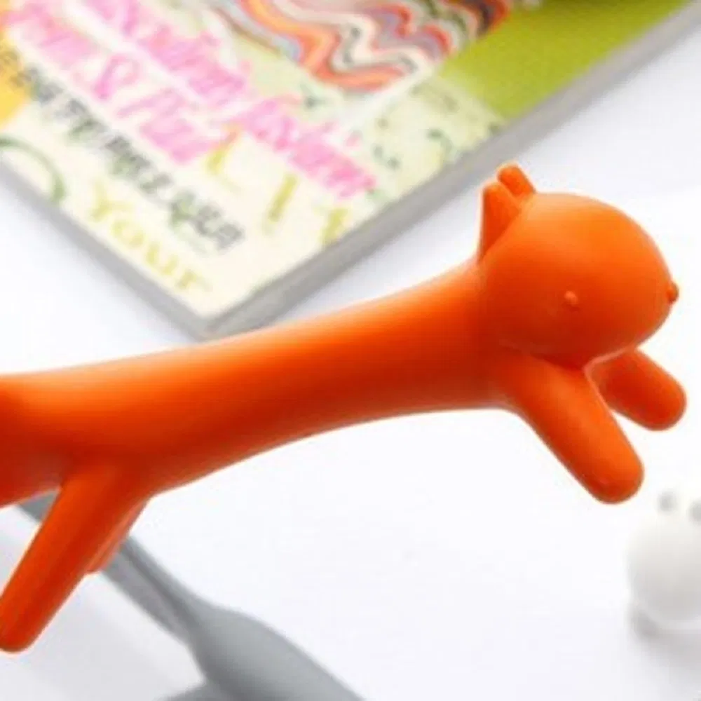 Silicone Plastic Rice Spoon Heat Resistant Rice Shovel Paddle Scoop Sticky Free Creative Kitchen Squirrel Handle Accessories Wbb18805