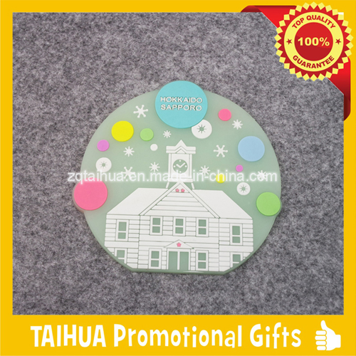 Custom Radiating Silicone Coaster/Silicone Mat/Rubber Pad (TH-09646)