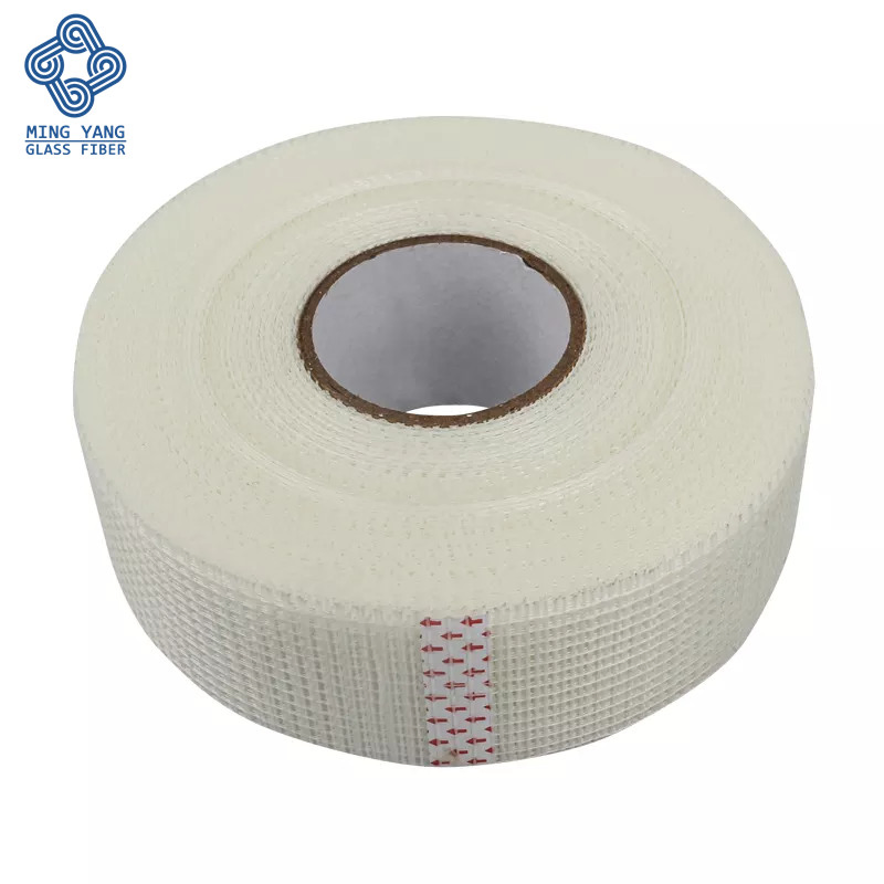 75G/M2 5cmx90m Fiber Glass Mesh Self Adhesive Drywall Joint Tape Fiberglass Mesh Repair Tape