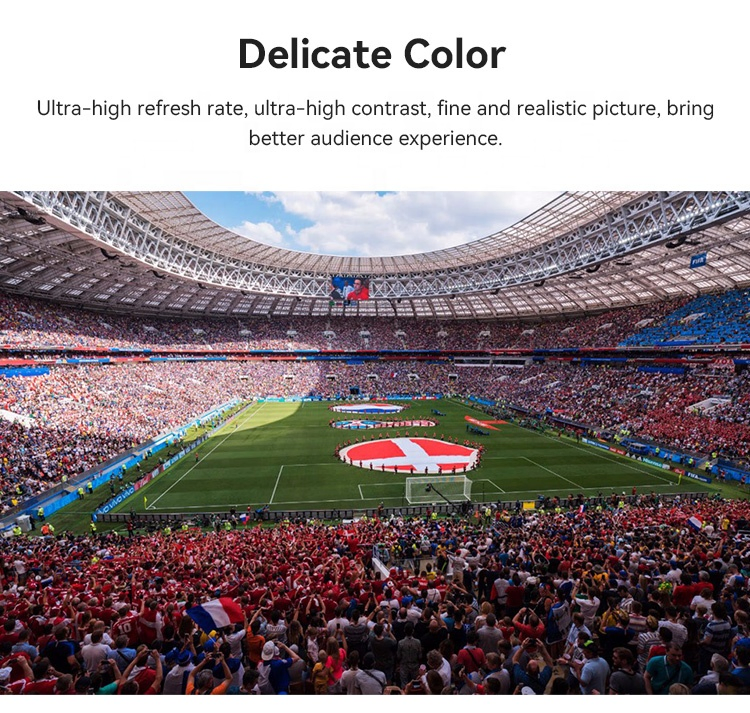 Stadium LED Poster Screen Indoor Outdoor Video Wall Displays LED Display Panel Football Stadium Perimeter Pitch LED Screen