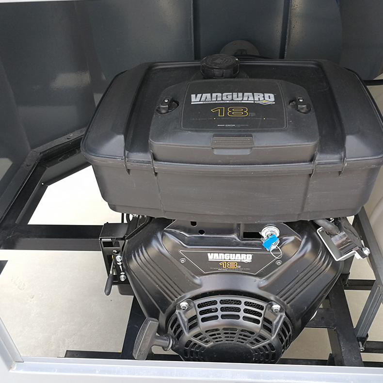 18 HP Gas Engine Leaf Collector Vacuum Machine by-T3 Tractor Mounted Leaf Collector
