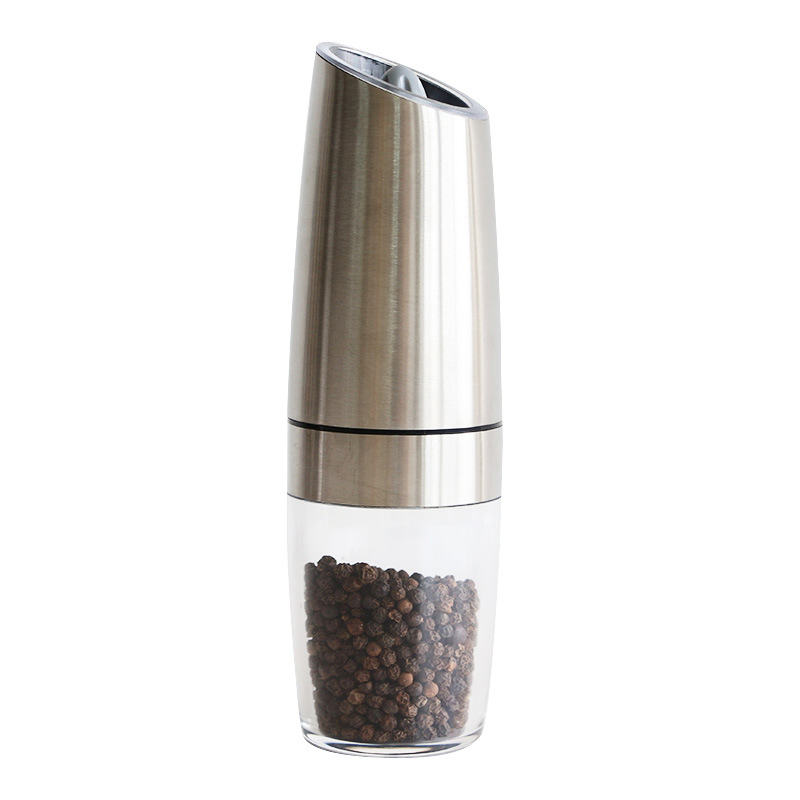 Home and Kitchen 4 Batteries Automatic Electric Pepper and Salt Grinder with Blue LED