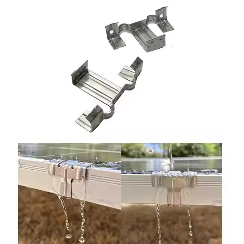 Solar Panel Cleaning Water Guide Water Drain Clip