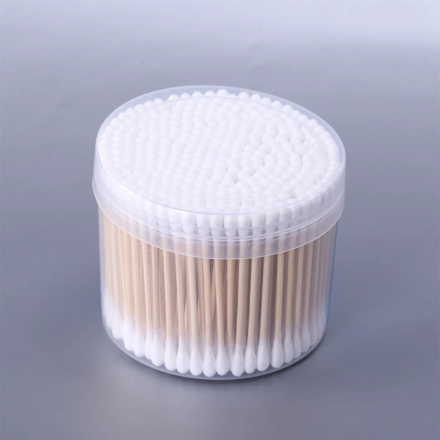 Double Head Cotton Swab Bamboo Stick Cotton Buds Round Q Tip