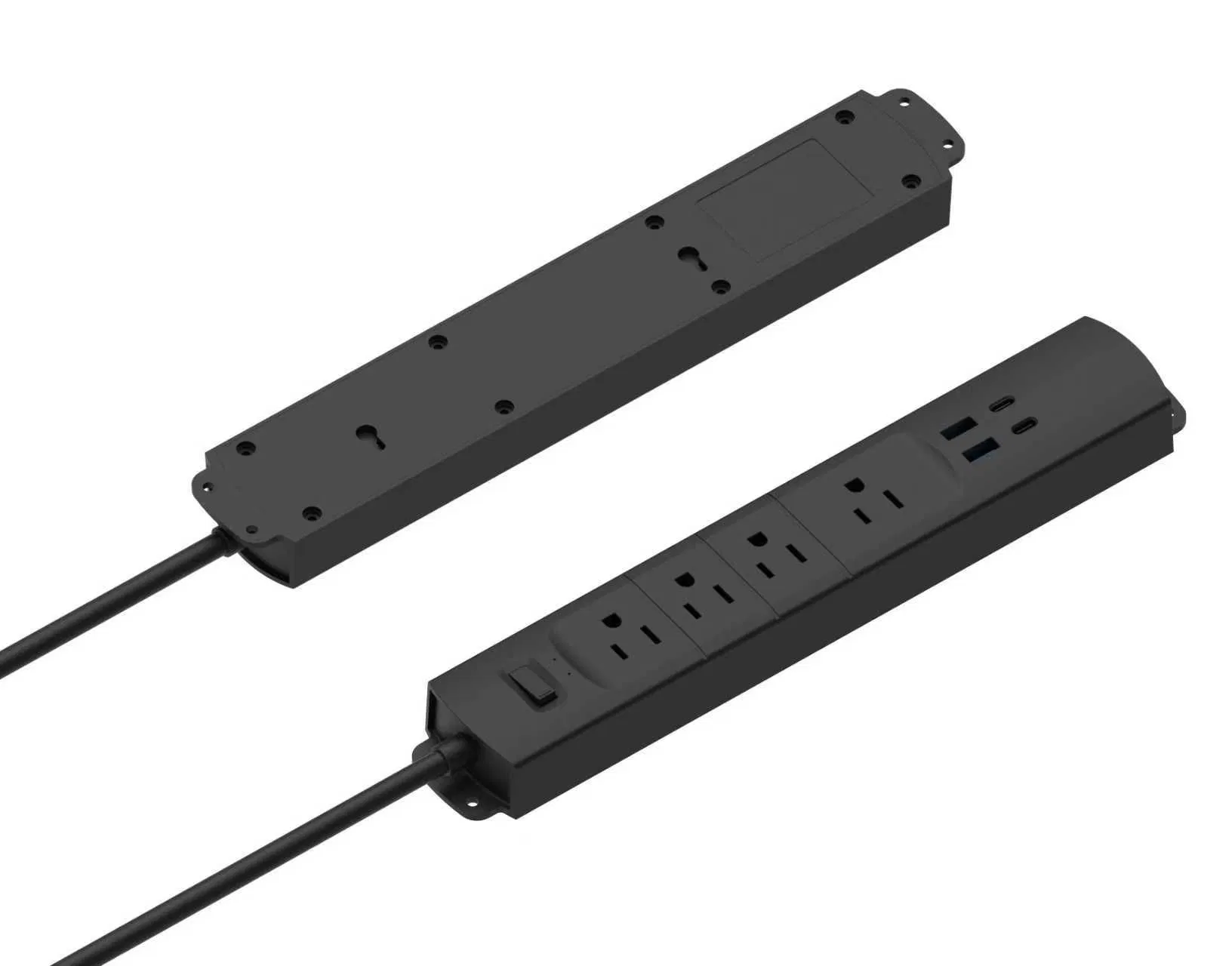 Wall Mount Power Strip Surge Protector